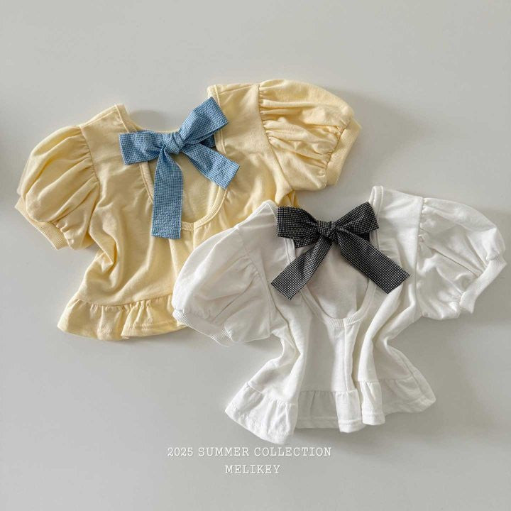 Lulu Frill Ribbon Tee