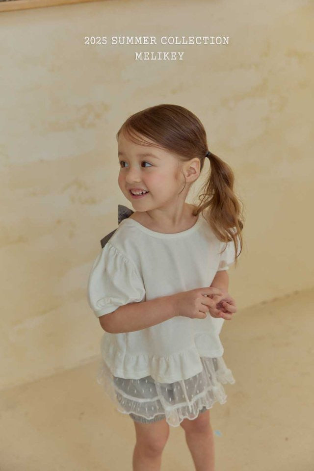 Lulu Frill Ribbon Tee